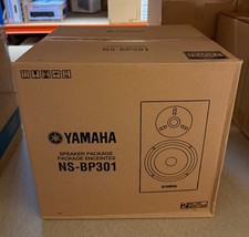 YAMAHA NS-BP301 Home Hifi Stereo Libreria Altoparlanti 2 Vie Cablati Nero Coppia NUOVO