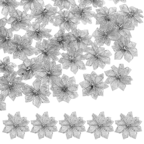 150pz fiori nastro raso - fiori, di