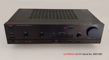* * Awesome LUXMAN LV-111 Stereo Integrated Amplifier Japan TIME CAPSULE !!! * *