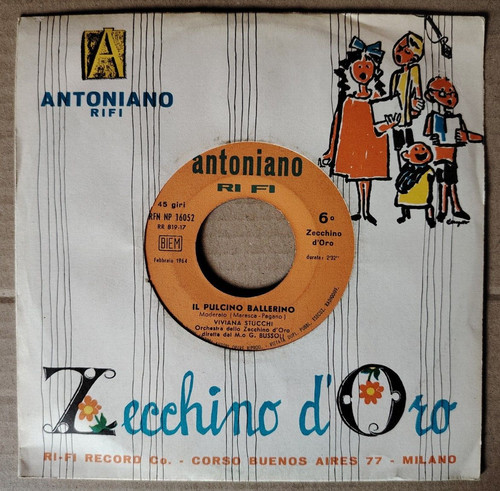 Vinile giri zecchino - vinile, 6°