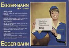 catalogo EGGER BAHN 1966 Neuheiten HOe 9 mm Silberpfeil HOe  9 mm      D E F  aa