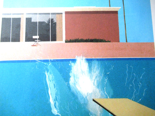 Litografia david hockney - litografia,