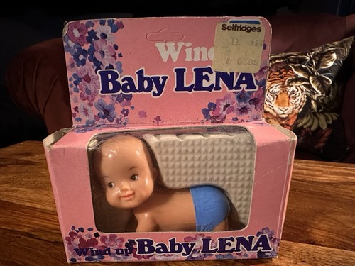 Bambola vintage baby lena - bambola,