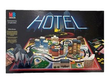 HOTEL GIOCO IN SCATOLA MB GIOCHI 1986 VINTAGE LAMPIONCINI PRESENTI (leggi Descr)