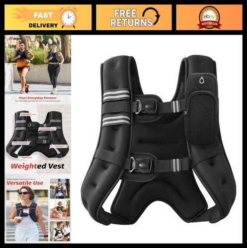 Weighted vest 6lb 30lb with - vest, 6lb-30lb