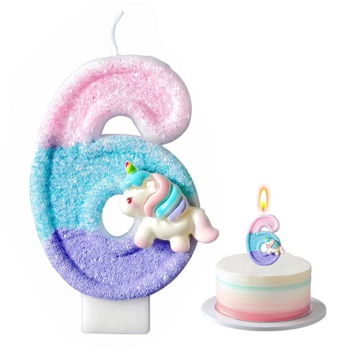 Candeline compleanno unicorno - candeline,