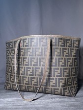 Borsa Fendi Zucca Roll Tote