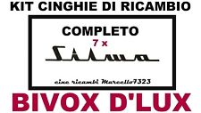 ★KIT DI CINGHIE COMPLETO PER PROIETTORE SILMA BIVOX D'LUX STANDARD 8 SUPER 8 mm★