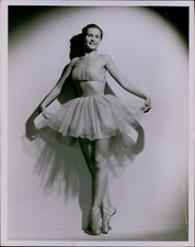 LG807 60s Original Ewing Galloway Photo ELEGANT BALLERINA Lolita Tutu Dancer