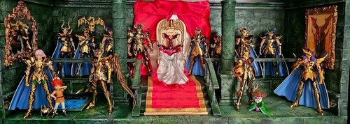 Diorama myth cloth - diorama, saint