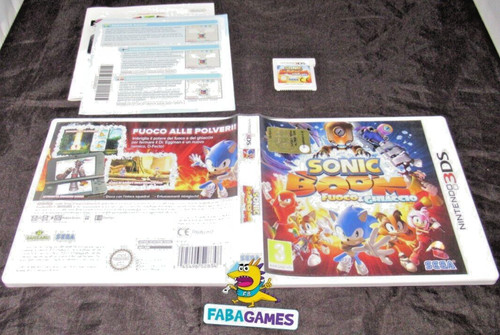 3ds sonic boom fuoco - boom,