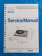 PHILIPS 22AF777 HiFi Record