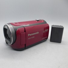 Panasonic HDC-SD80 videocamera portatile alta definizione rossa testata