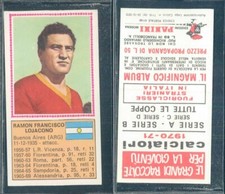 LOIACONO,ARGENTINA- FIGURINA PANINI COLLEZIONE 1970/71-NEW/EDICOLA