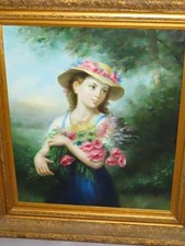 Dipinto Ritratto Donna "Donna
