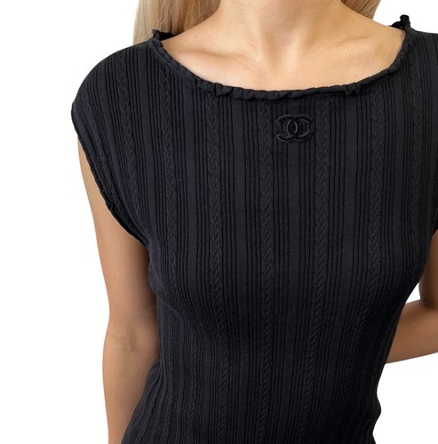 Canotta chanel p47979 - canotta, logo
