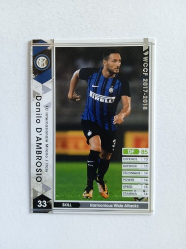 Card panini wccf 2017 - card,