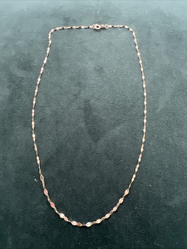 Collana catena petali graduati