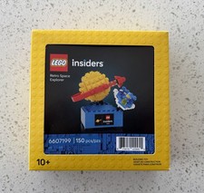 Lego 6607198 Retro Space Insider esclusivo nuovo e sigillato a mano 6607199