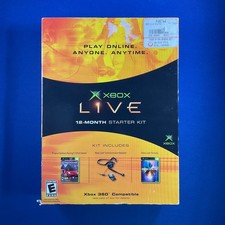 Cuffie Starter Kit 12 Mesi XBOX Live Originali PGR2 Arcade SIGILLATE dal 2005!