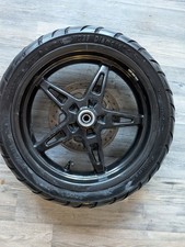 cerchio nero con ruota e disco anteriore per malaguti madison 3 250 ie 2006 2008