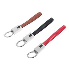 3 Pezzi Cavo Caricabatterie Portachiavi con Connettore Tipo C Cavo Dati Veloce