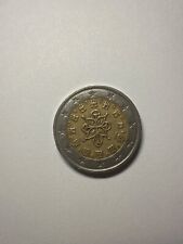 moneta 2 euro del Portogallo del 2002 con errore di Conio 