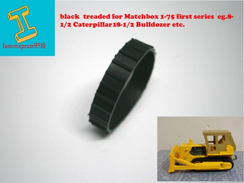 Chenille noir pour matchbox - 1,