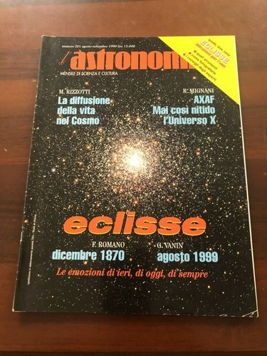 Astronomia ago sett 1999 - l'astronomia, ago-sett