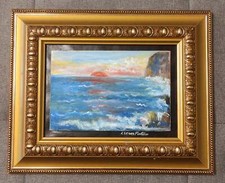 DIPINTO OLIO SU TELA - CORNICE