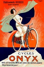 Poster Manifesto Locandina Pubblicità Stampa Vintage Biciclette Francesi Parigi