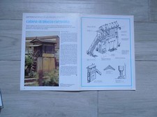 CABINA DI BLOCCO RIVAROSSI DISEGNI MODELLISMO FERROVIARIO COSTRUZIONE MILANO 