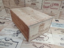 Cassetta porta vino in legno