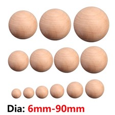 Palline artigianali in legno
