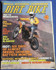 DIRT BIKE MAGAZINE-JAN 1975