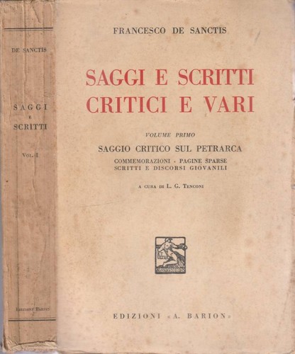 Saggi scritti critici - saggi, e