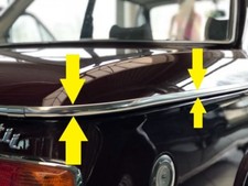 Modanatura BMW e10 per cofano