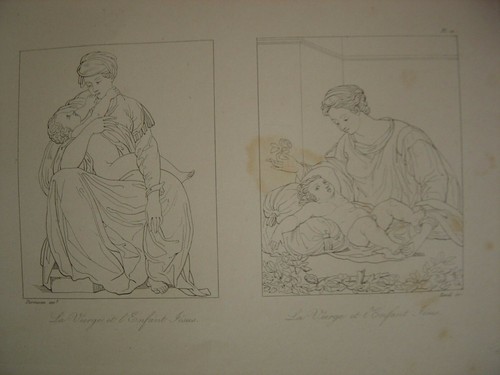Gravure vierge et - gravure, de