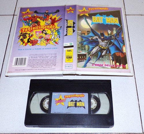 Vhs batman eroe della - vhs, notte