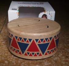 Tone Percussion Plantoys 6404 6x16x8,5 cm made in England Plan Toys Drums