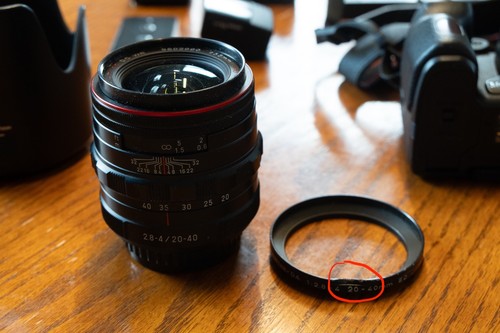 Pentax 40mm 8 4 ed - pentax,
