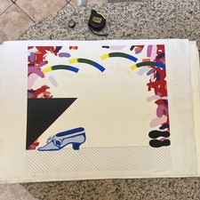 Concetto pozzati serigrafia - pozzati,