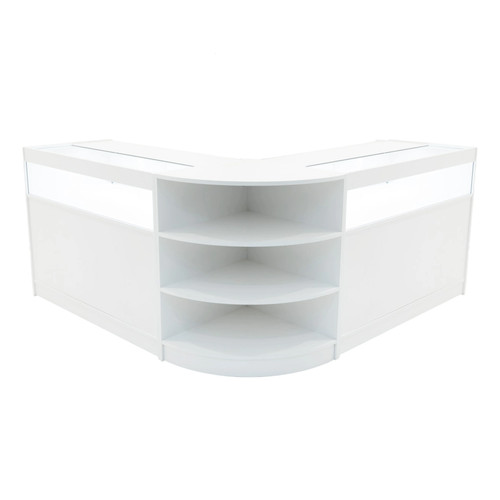 Set bancone bianco theseus led - bianco,