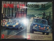 RENAULT R8 GORDINI ET ALPINE A210 1:24  Dual Kit AMT SEALED BAGS RARE