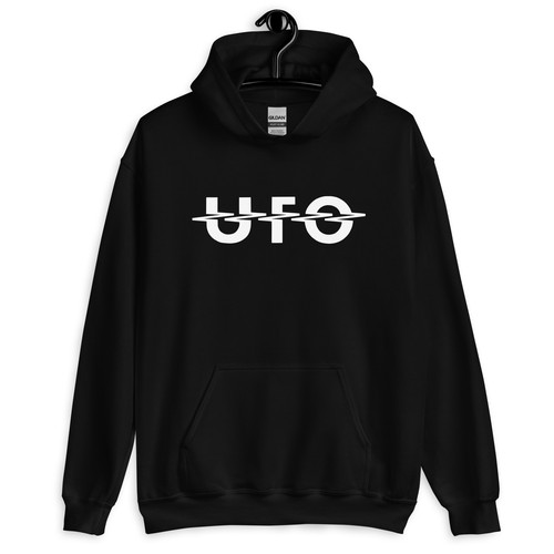 Felpa con cappuccio unisex - , ufo