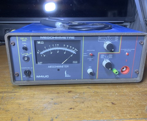 Sefelec megohmmeter m4uc - megohmmeter,