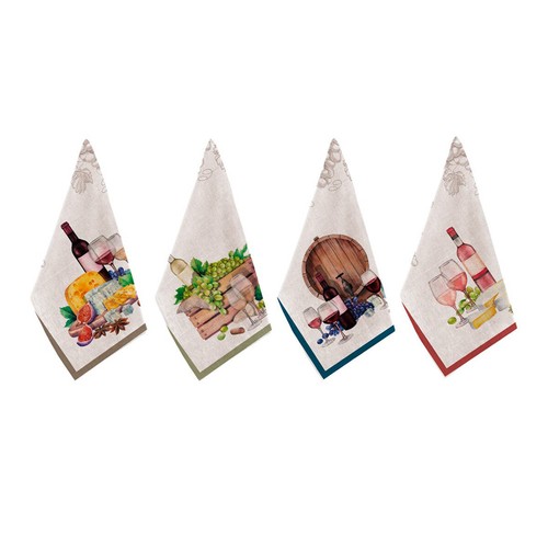 Set strofinacci cucina - set, 4
