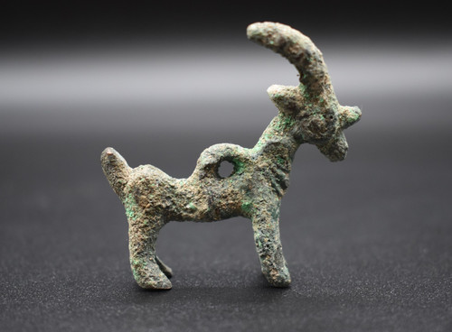 Ancient luristan bronze ibex - luristan,