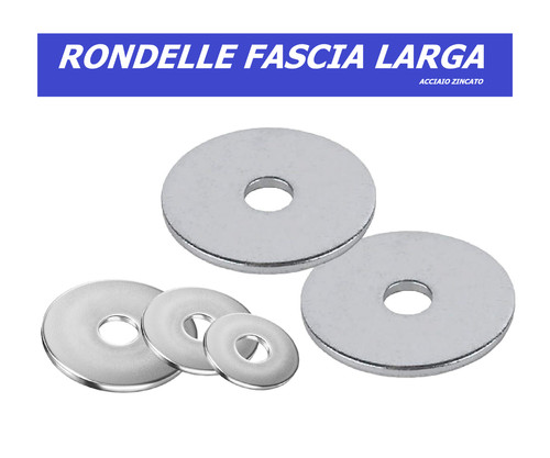 Rondelle larghe piane per - rondelle,