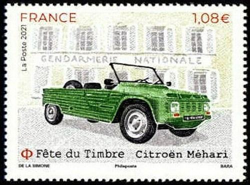 Timbre 5519 neuf voiture - timbre, xx